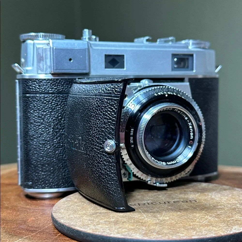KODAK Retina IIIc Rangefinder Camera + Case + Manual